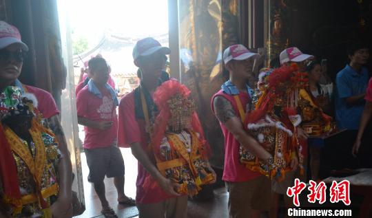 臺(tái)北弘武館首次赴福建湄洲島謁媽祖