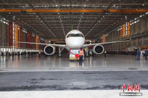 資料圖：國産大飛機(jī)C919。張亨偉 攝