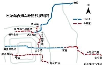 北京4條年內(nèi)通車地鐵線開始綜合調(diào)試