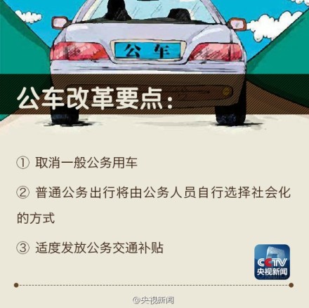 "公車改革"全面啟動(dòng) 取消副部級(jí)以下領(lǐng)導(dǎo)幹部用車