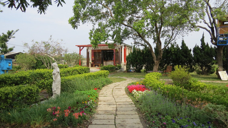 蔡英文昨中午用餐的卡卡松法式料理餐廳，佔(zhàn)地廣闊，具庭園風(fēng)格。（圖片來源：臺灣《聯(lián)合報(bào)》）