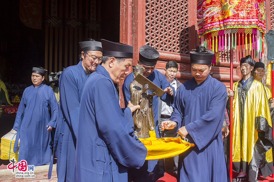 武當(dāng)山玄天上帝600年神尊起駕巡境臺灣 共計22天