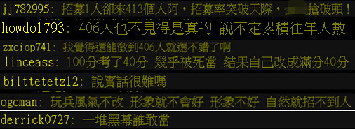 臺軍招募難 生拉硬拽都湊不齊是為啥？