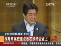 安倍公佈經(jīng)濟(jì)增長戰(zhàn)略第三輪計(jì)劃 戰(zhàn)略草案把重點(diǎn)放在扶持企業(yè)上