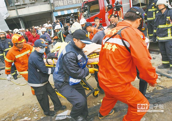 臺中市府為拼"百日有感"地鐵趕工建設(shè) 釀4死4傷事故