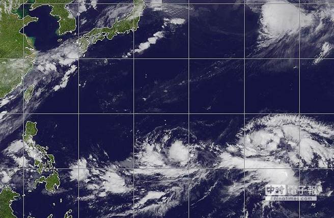 “氣象局”表示，今（14）日清晨2時在關(guān)島東南東方海面有一熱帶性低氣壓形成，向西移動，有發(fā)展為輕度颱風的趨勢