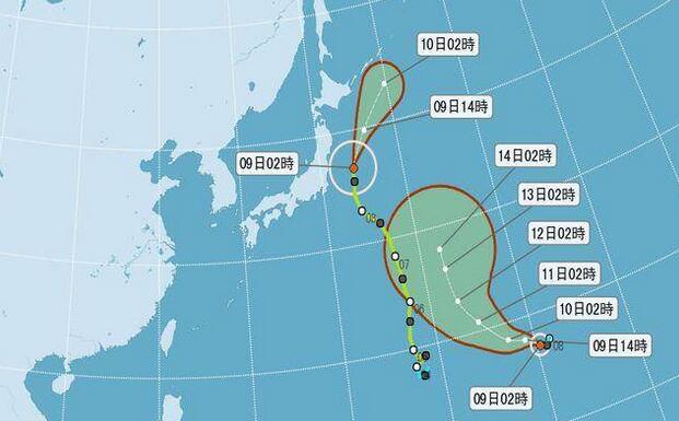 輕颱風(fēng)今日淩晨康森成形 暫不會(huì)影響臺(tái)灣