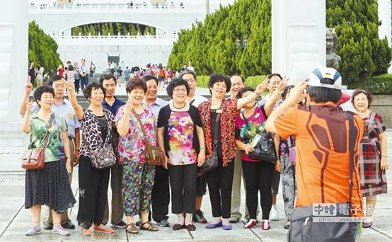 從前陸客絡(luò)繹不絕。（圖片來(lái)源：臺(tái)灣《中時(shí)電子報(bào)》）