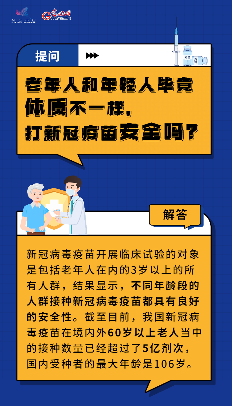 【防疫科普】“苗”準(zhǔn)防疫 積極推進老年人疫苗接種