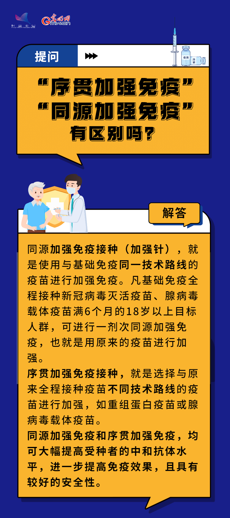 【防疫科普】“苗”準(zhǔn)防疫 積極推進老年人疫苗接種