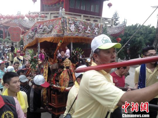 臺(tái)灣新竹171名媽祖信眾“媽祖故里”謁祖進(jìn)香